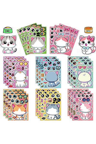 Tazweeq Face Stickers for Kids from (24 Sheets)