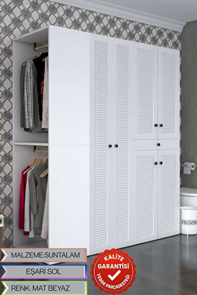 Kenzlife membran çamaşır-kurutma makinesi dolabı ve giysi dolabı çekmeceli eş...