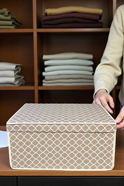 moontime alaçatı Çok Amaçlı Saklama Kutusu, Organizatör ve Hurç, 40x60x30 cm