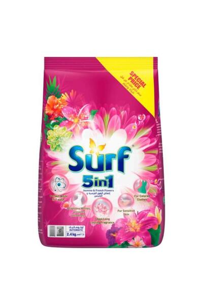 surf Automatic Washing Powder with Floral Scent 5 in 1 - 2.4 kg