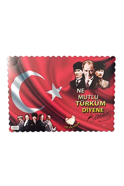 şahane parti 30 غلافًا للفواتير بتصميم أتاتورك السعيدة للأتراك