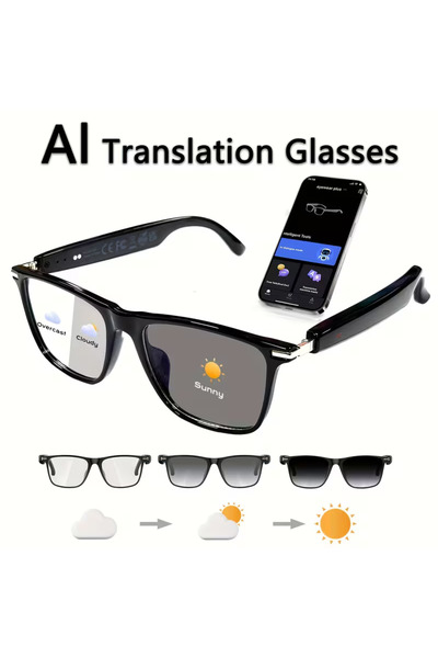 PEJE Smart glasses with instant translation for over 100 languages