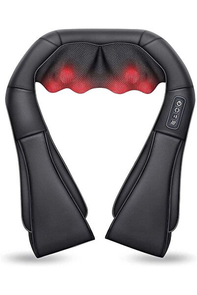 Yailla Neck and Back Massager with Soothing Heat Electric Deep Tissue 3D Knea...