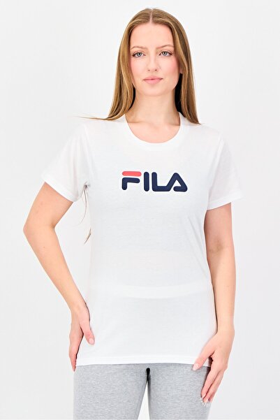 FILA Women Sportswear Fit Short Sleeve Training T-Shirt, White