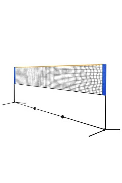 Yailla مجموعة شبكة تنس الريشة مع حامل/إطار وحقيبة حمل