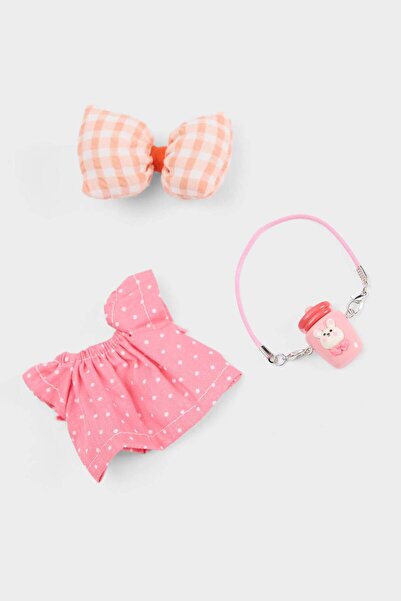 DeFacto Kadın Pembe-Fiyonk Detaylı Giydirilebilir Anahtarlık Kostümü G2355AXNS