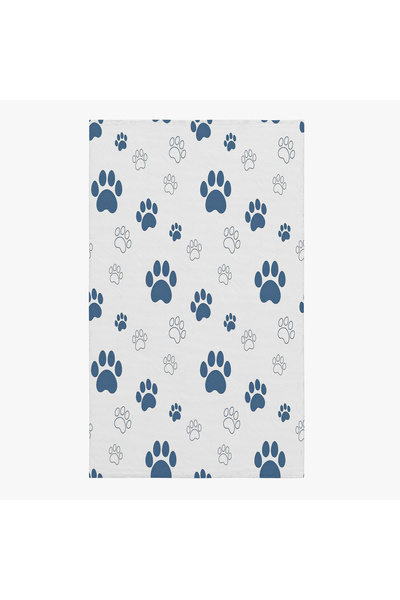 Home Colorful Paw Patterned 3D Digital Printed Dog Pet Bath Towel