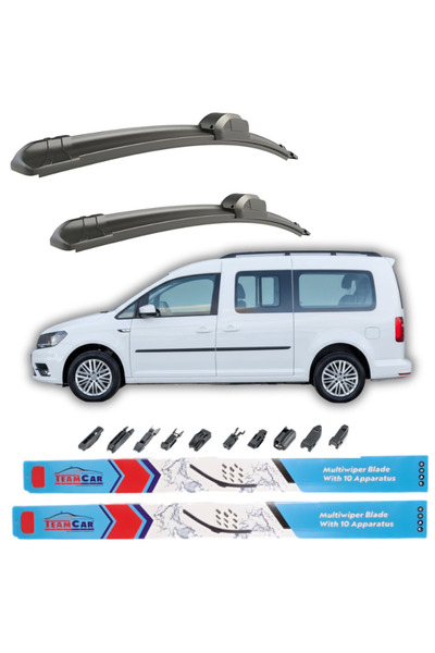 TEAMCAR Ștergătoare parbriz Volkswagen Caddy III Maxi Life (LWB, MPV) 2010-20...