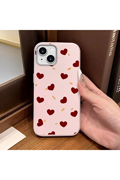 ucuc جراب سيليكون وردي اللون متوافق مع آيفون 14/13، يحمي الكاميرا ويماور الصد...