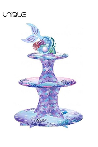 Unique Mermaid Cupcake Stand - Mermaid Birthday Party Decorations