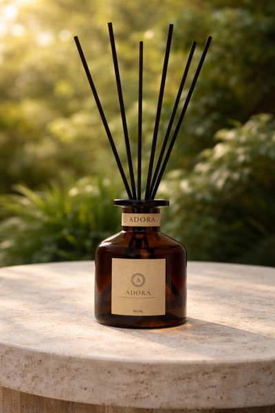 Adora Home SANDALWOOD Bambu Çubuklu Oda Kokusu 150ml Ferah Ve Uzun Süreli Koku