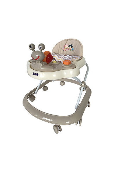Kiko BABY WALKER WITH TOYS-Beige