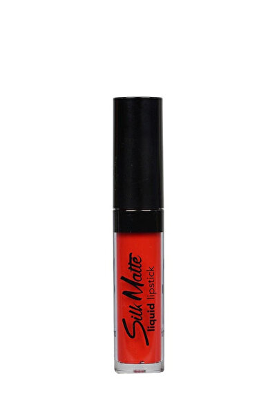 Flormar Flormar Silk Matte Liquid Lipstick, No. 07 Burgundy Red, 4.5 ml (0.15 fl oz)
