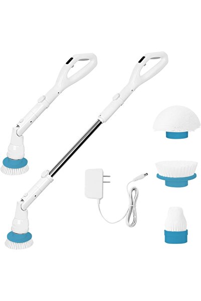 Arabest Electric Spin Scrubber Cleaner Brush: 360 Cordless Shower Scrubber Po...