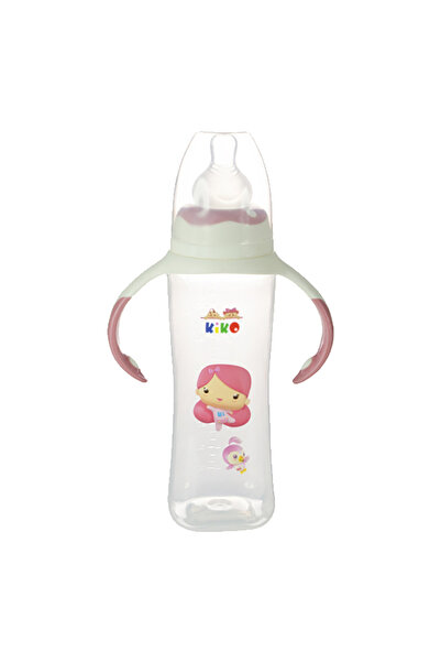 Kiko FEEDING BOTTLE WITH SILIOCNE NIPPLE 250 ML-Pink