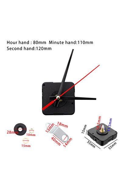 Choice11 قالب سيليكون للساعات، رقم عربي، قطعة واحدة، ساعة، 04، قوالب راتنج إي...