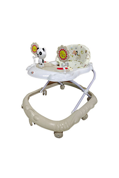 Kiko BABY WALKER WITH TOYS-Beige