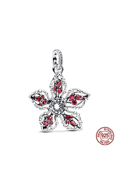 Choice WSD129 ديزني جديد في التعليقات، خرزات فضة عيار 925 على شكل زهرة آكلة ل...