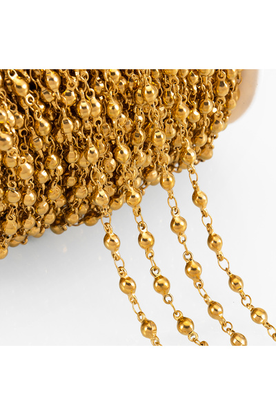 Choice سلسلة كابل مربعة من الفولاذ المقاوم للصدأ بطول متر واحد، بقطر 4 مم، عل...