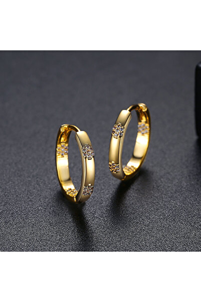 Choice1 Golden PINANNIE 18K Gold Plated Huggie Earrings for Women, Small Hoop...