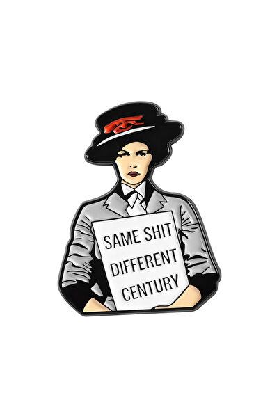 Choice كما هو موضح، دبوس مينا يرمز إلى نشاط حقوق المرأة النسوية، نفس الشيء في...