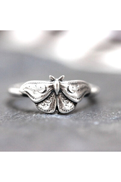 Choice ZB4396-1 9 Celestial Moth Ring Celestial Jewelry Moon Moth Ring Witch ...