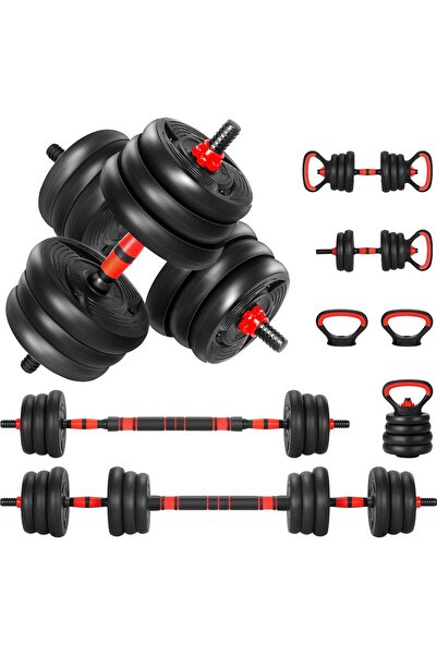 Marshal Fitness All in One Fitness 20kgs Adjustable Dumbbell Set