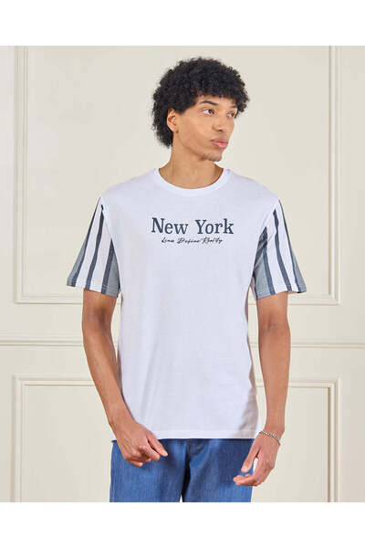 REDTAG Men White Pique Active T-Shirt