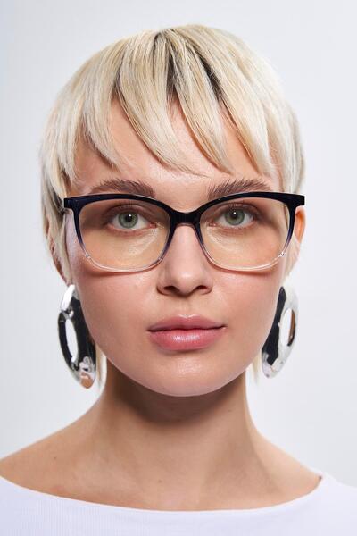 Bilge Karga Carolyn Black Gradient Blue Light Protective Glasses