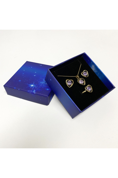 Choice 7x7x3cm Blue Star Jewelry Storage Box Jewelry Packaging Gift Box Ring ...