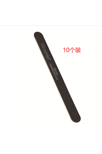 Choice 10pcs 240 320 grit 10/50/100PCS Professional Nail Files 100/180/240/320 Wooden black Nail Files Sand