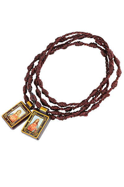 Choice ميدالية مربعة للقلب الطاهر، مريم العذراء، قلب يسوع الأقدس الكاثوليكي، ...