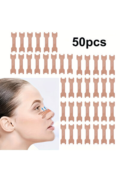 Choice 50pcs Nasal Strips 50 Count Anti Snore Nose Breathing Strips, Snoring Reducing Aids for Men Women, S
