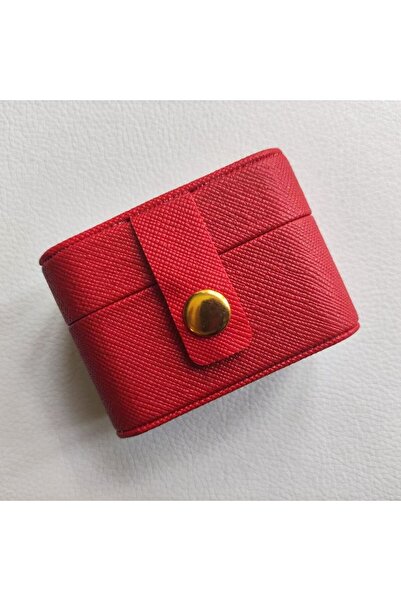 Choice علبة خواتم صغيرة حمراء محمولة، منظم مجوهرات صغير، عرض، سفر، علبة هدايا...