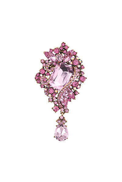 Choice بروشات عتيقة من الكريستال على شكل قطرة ماء، XD7665-3، للنساء والرجال، ...