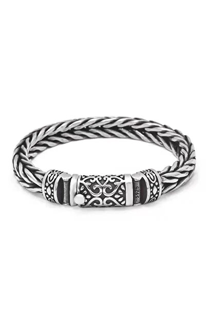 Choice E037 سوار رجالي جديد بطول 22 سم وسمك 5 مم، مصنوع يدويًا بالكامل، بتصمي...