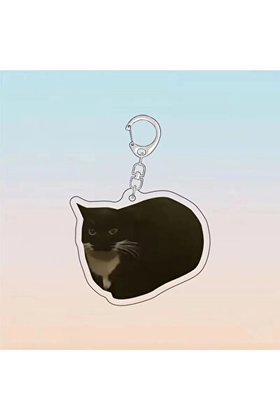 Choice style 7 Happy Banana Cat Pendant Keychain Funny Cartoon Food Fruit Lan...