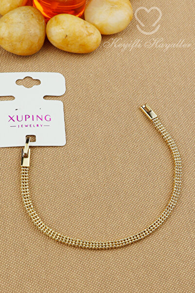 Keyifli Hayaller Xuping Bileklik - Vip Xuping minimal 3sıra birleşik dorika 1...