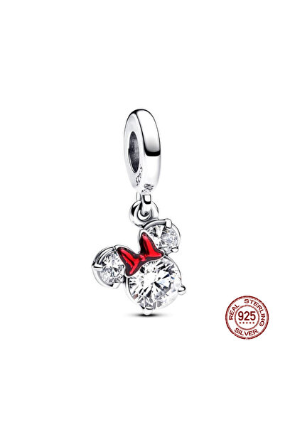 Choice DS009 Hot Sale Charms 925 Silver Disney Mickey & Donald Duck Charms Fits 3mm Original Bracelet Neck