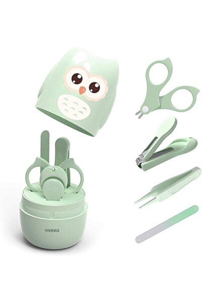 Arabest مجموعة العناية بأظافر الأطفال، مجموعة 4 في 1 للعناية بأظافر الأطفال م...