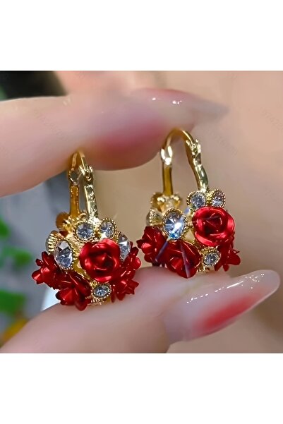 Choice WB4098-1 Elegant fashionable women's earrings exquisite flowers earrin...