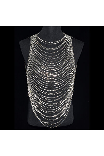 Choice CD124 Fashion Luxurious Bling Men Women's Body Chain Underwear With Rhinestone Banquet Stage Perform