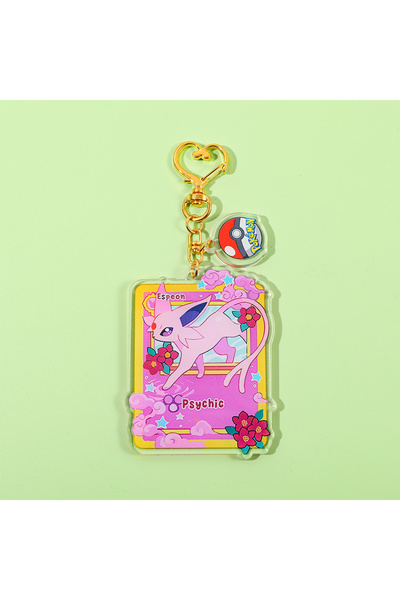 Choice SS0357-3 1pc/9pcs Pokemon Series Square Keychain Classic Design Suitable for Wearing on School Bags