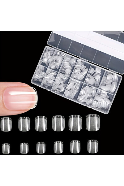 Choice N309-600-1 600 قطعة من أطراف الأظافر الصناعية، بتأثير مطفي وشبه مطفي، ...