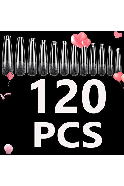 Choice مجموعة طلاء أظافر لوزية شفافة شبه لامعة باللون الأخضر، 120 قطعة، بسيطة...