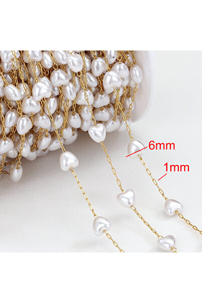 Choice 2meters C-Gold Color 1/2meters Gold Color Stainless Steel ABS Pearl Be...