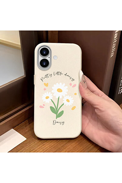 ucuc جراب سيليكون أبيض متوافق مع آيفون 16، يحمي الكاميرا ويماور الصدمات، بتصم...