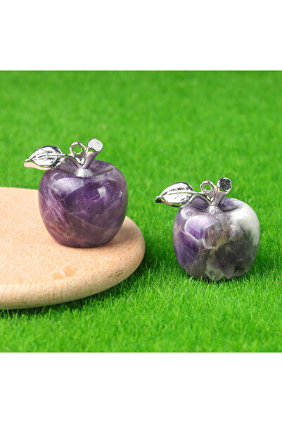 Choice قلادة صغيرة من حجر الجمشت الطبيعي، قطعة واحدة، مصنوعة من الكريستال، مع تعليقات من الكوارتز الوردي، مثالية لصنع المجوهرات بنفسك.