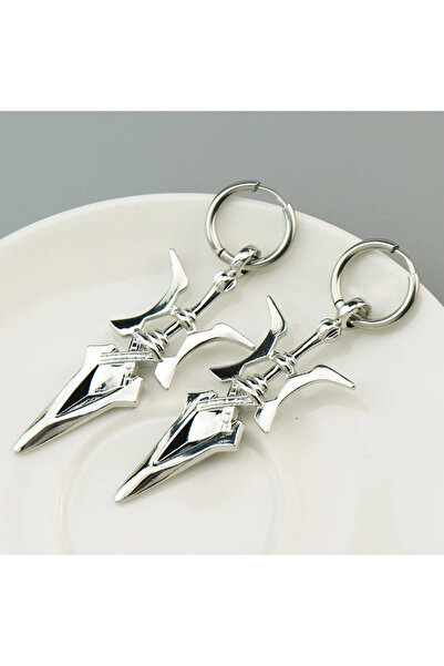 Miniso أقراط، قلادة أنمي، قلادة ميسا أماني التنكرية، قلادة هالبيرد، قلادات ها...