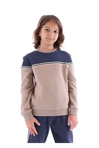 Ozmoz By Mukadder Özden Organic 2 Color Winter Boys' Sweatshirt